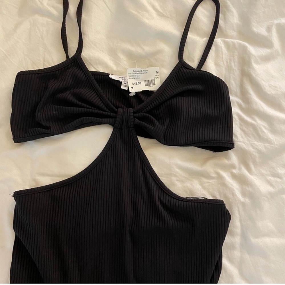 NWT Ruby &Jenna Cut Out Maxi Dress Medium